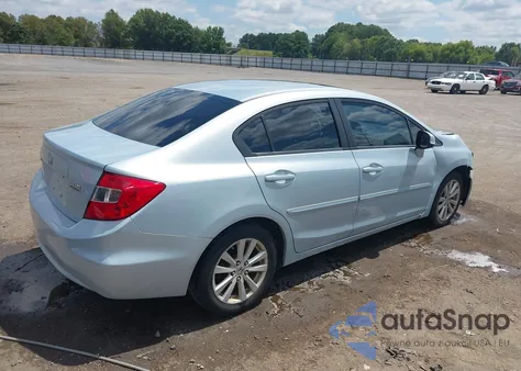 2012 Honda Civic Ex из США, поврежденный, VIN 19XFB2F85CE027767